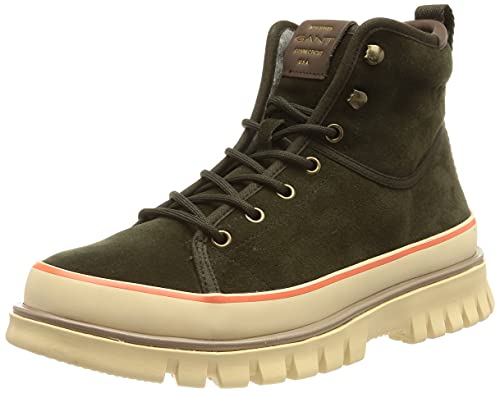 GANT FOOTWEAR Herren Nebrada Mid Lace Boot Stiefelette, ivy Green, 46 EU von GANT