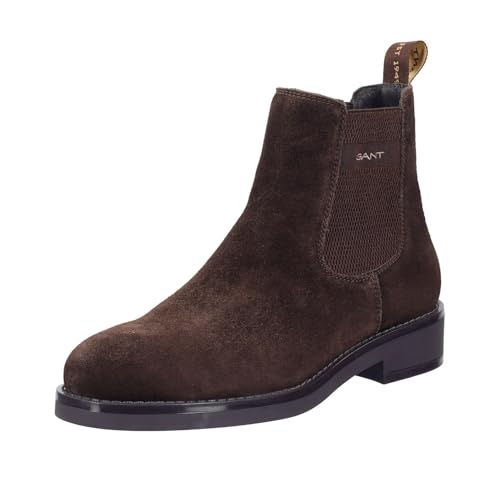 GANT FOOTWEAR Herren PREPDALE Chelsea-Stiefel, Espresso Brown, 43 EU von GANT