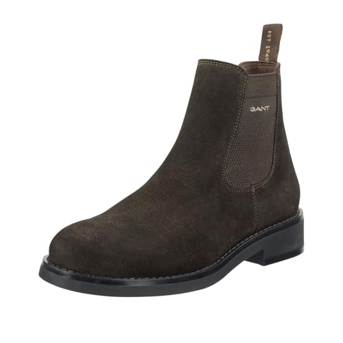 GANT FOOTWEAR Herren PREPDALE Chelsea-Stiefel, Espresso Brown, 43 EU von GANT