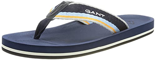 GANT FOOTWEAR Herren Palmworld Beach Sandale, Marine, 43 EU von GANT