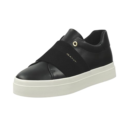 GANT FOOTWEAR Damen AVONA Sneaker, Black, 39 EU von GANT