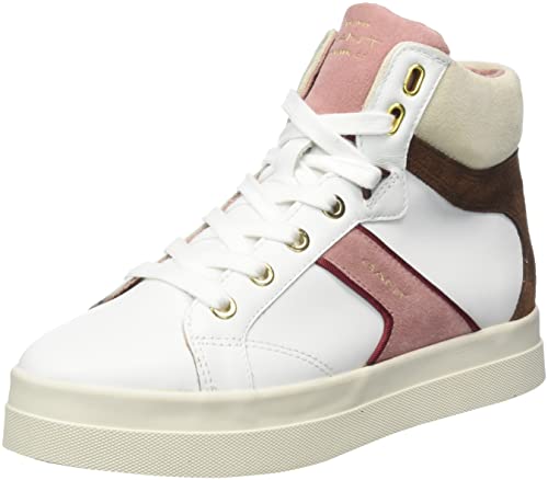 GANT FOOTWEAR Damen AVONA Sneaker, White Rose Multi, 40 EU von GANT