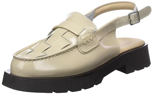 GANT FOOTWEAR Damen BERCELLY Slipper, Bone beige, 40 EU von GANT