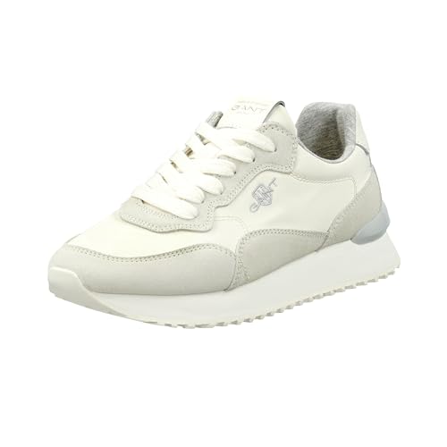 GANT FOOTWEAR Damen BEVINDA Sneaker, Off White, 41 EU von GANT