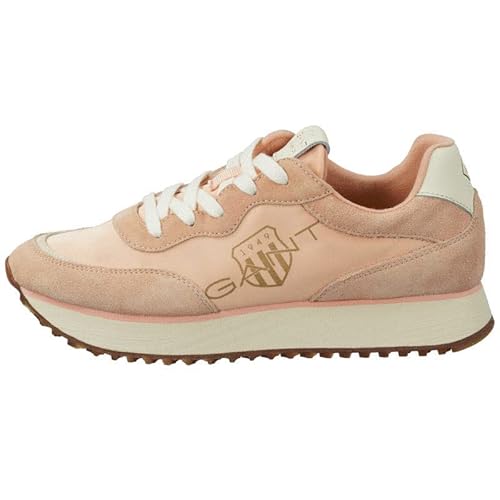 GANT FOOTWEAR Damen BEVINDA Sneaker, Peach, 38 EU von GANT