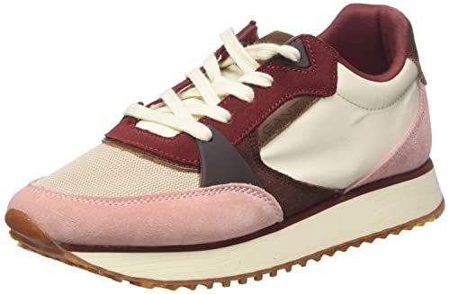 GANT FOOTWEAR Damen BEVINDA Sneaker, Rose/Bordo, 39 EU von GANT