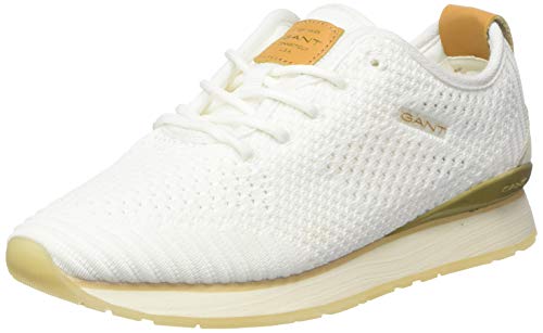 GANT Footwear Damen BEVINDA Sneaker, Weiß (Off White G20), 39 EU von GANT