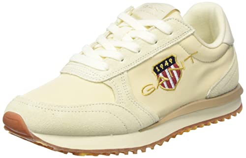 GANT FOOTWEAR Damen BEYA Sneaker, Multi beige, 40 EU von GANT