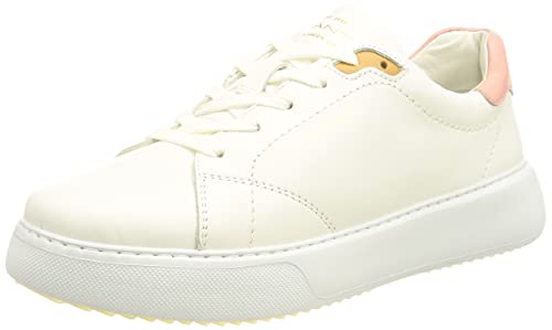 GANT Footwear Damen CUSTLY Sneaker, White/pink, 38 EU von GANT