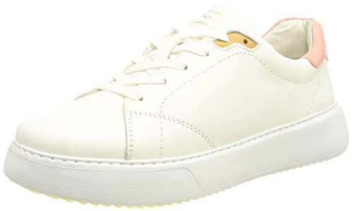 GANT Footwear Damen CUSTLY Sneaker, White/pink, 40 EU von GANT