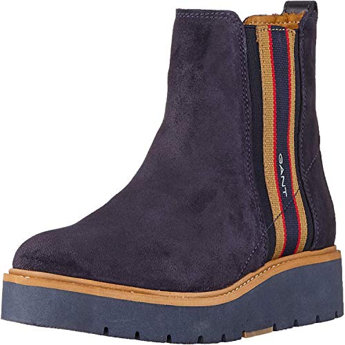 GANT Footwear Damen Casey Stiefeletten, Blau (Marine G69), 39 EU von GANT