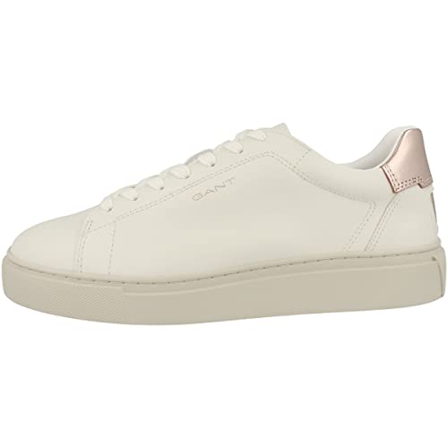 GANT FOOTWEAR Damen JULICE Sneaker, Cream/Rose Gold, 40 EU von GANT