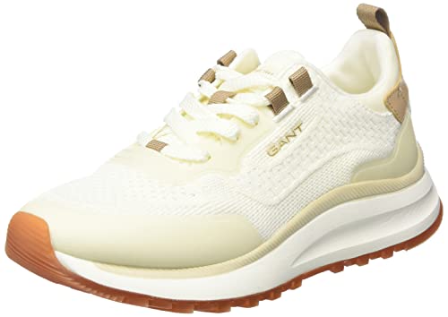 GANT FOOTWEAR Damen TRAZYN Sneaker, Off White, 41 EU von GANT