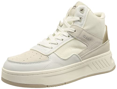 GANT FOOTWEAR Damen YINSY Sneaker, Off White, 39 EU von GANT