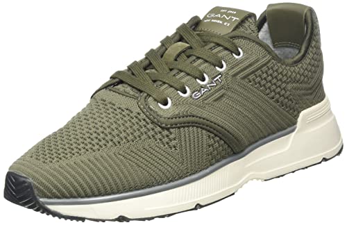 GANT FOOTWEAR Herren BEEKER Sneaker, ivy Green/Black, 43 EU von GANT