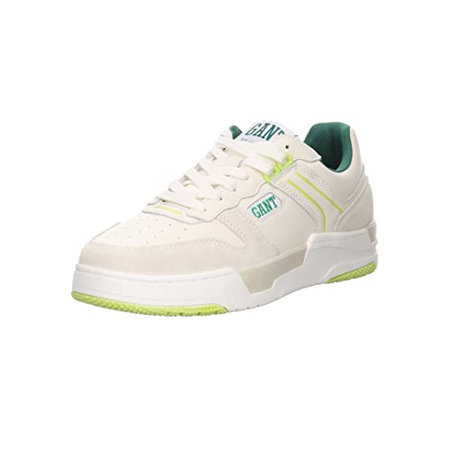 GANT FOOTWEAR Herren BROOKPAL Sneaker, Cream/Green, 40 EU von GANT