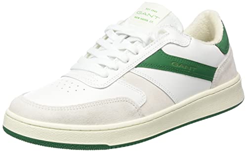 GANT Footwear Herren GOODPAL Sneaker, White/Green, 40 EU von GANT