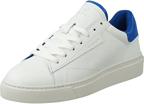 GANT FOOTWEAR Herren MC Julien Sneaker, White/Blue, 41 EU von GANT