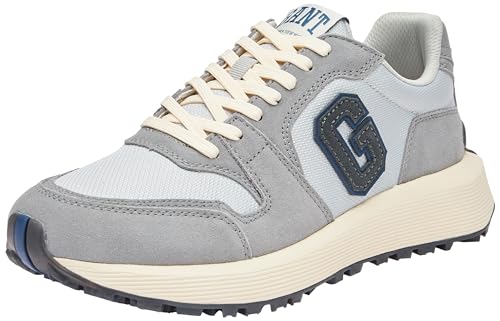 GANT FOOTWEAR Herren RONDER Sneaker, Gray, 44 EU von GANT