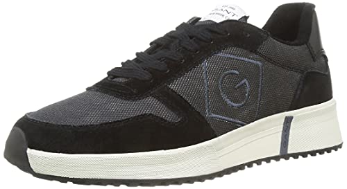 GANT FOOTWEAR Herren Rawsson Sneaker, Black, 42 EU von GANT