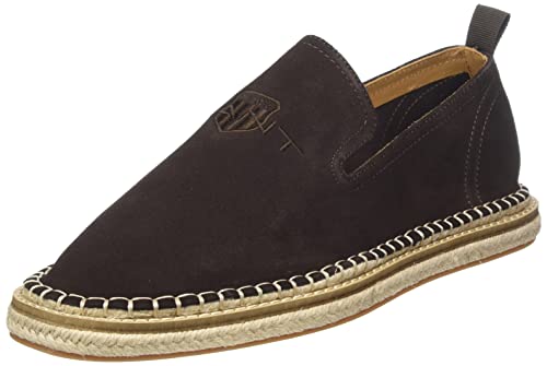 GANT FOOTWEAR Herren ZOOLMATE Slipper, Dark Brown, 40 EU von GANT