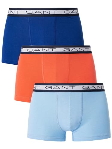 GANT Herren 3er-Pack Core-Unterhosen, Mehrfarbig, M von GANT