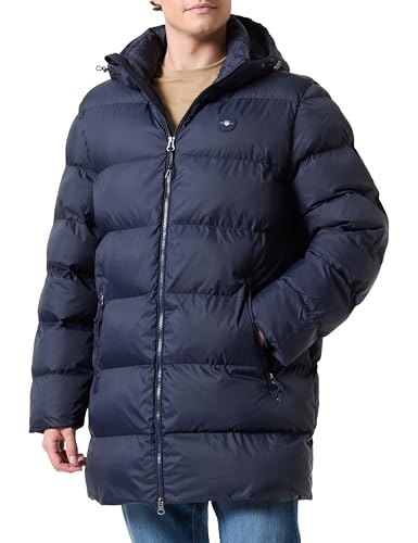 GANT Herren Active Cloud MID Length Jacket Jacke, Evening Blue, XXL von GANT