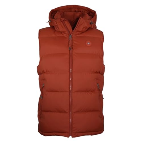 GANT Herren Active Cloud Vest Weste, Iron RED, L von GANT