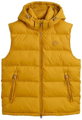 GANT Herren Active Cloud Vest Weste, Maple Yellow, XXXL von GANT