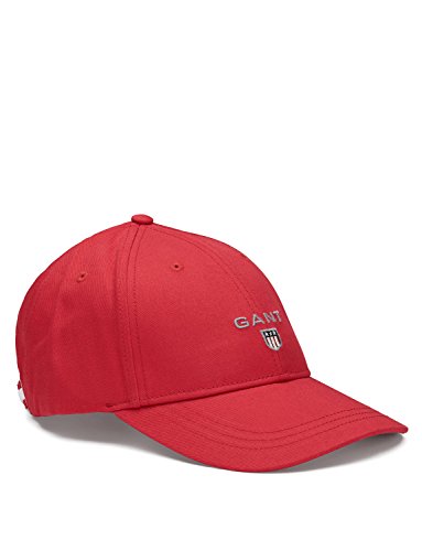 GANT Herren Baseball Twill Cap, Rot (BRIGHT RED 620), One size von GANT