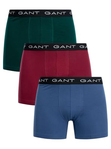 GANT Herren Boxer Brief 3-Pack Boxershorts, Vintage Blue, L GANT Herren Boxer Brief 3-Pack Boxershorts, Vintage Blue, L von GANT