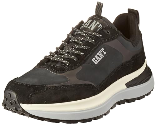 GANT Herren CAZIDY Sneaker, Black, 45 EU von GANT