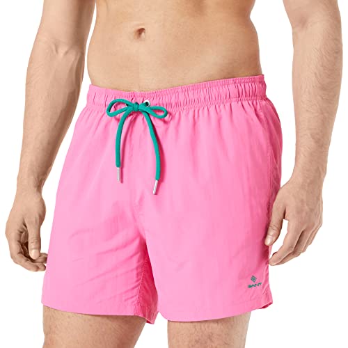 GANT Herren CF Swim Shorts Badehose, Perky PINK, 3XL von GANT