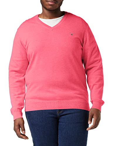 GANT Herren Classic Cotton V-Neck KLASSISCHER Baumwollpullover MIT V-Ausschnitt, Clear Yellow, L von GANT