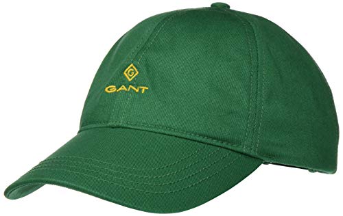 GANT Herren Contrast Twill Baseball Cap, Grün (Kelly Green 317), Einheitsgröße von GANT