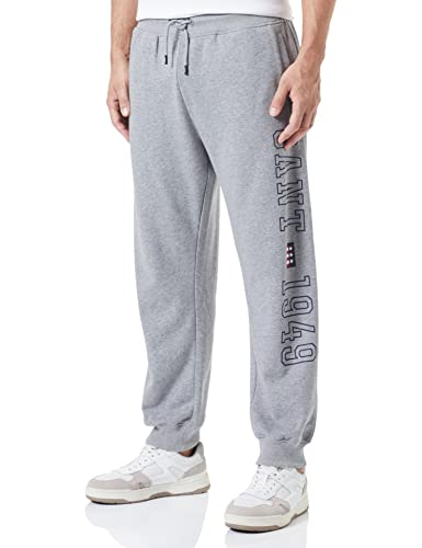 GANT Herren D.2 Retro Shield Sweatpants Freizeithose, Grey Melange, XL von GANT