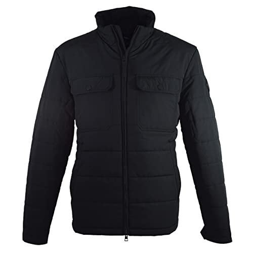 GANT Herren D1. Channel Quilted Windcheater, Black, L von GANT