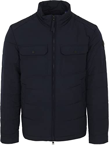 GANT Herren D1. Channel Quilted Windcheater, Evening Blue, XL von GANT