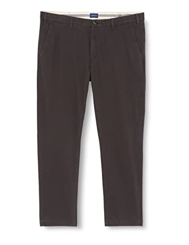 GANT Herren D1. HALLDEN Comfort SUPER Chinos Freizeithose, Dark Graphite, 30W / 34L von GANT