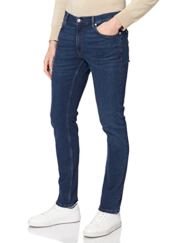 GANT Herren D1. Maxen Retro Shield Jeans Freizeithose, Dark Blue Worn IN, 33W / 32L von GANT