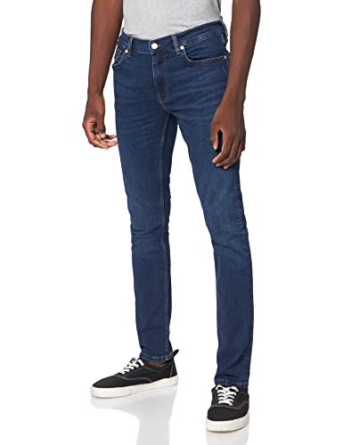 GANT Herren D1. Maxen Retro Shield Jeans Freizeithose, Dark Blue Worn IN, 34W / 34L von GANT