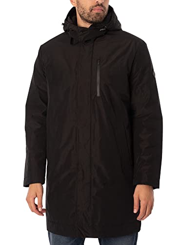 GANT Herren D1. Padded CAR Coat, Black, L von GANT