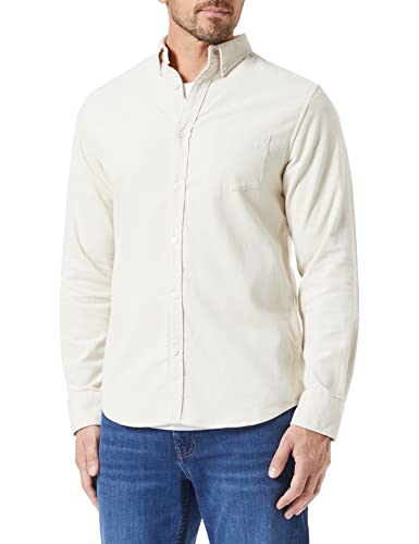 GANT Herren D1. REG Corduroy Shirt BD Hemd, Putty, S von GANT