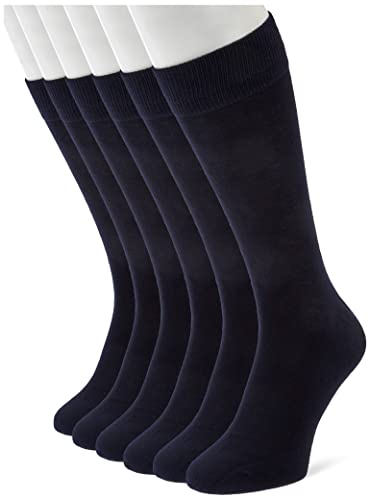GANT Herren D1. Soft Cotton 6-pack Socken, Marine, 43-45 EU von GANT