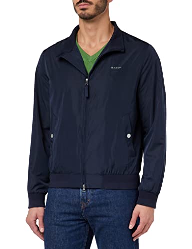 GANT Herren D2. Light Weight Hampshire Jacket Jacke, Evening Blue, L von GANT