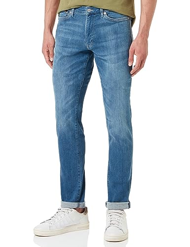 GANT Herren EXTRA Slim Active Recover Jeans, MID Blue Broken IN, Standard von GANT