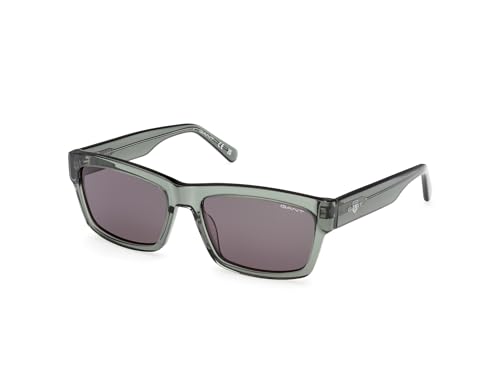 GANT Herren GA7230 Sonnenbrille, Grün (Shiny Dark Green), Einheitsgröße von GANT