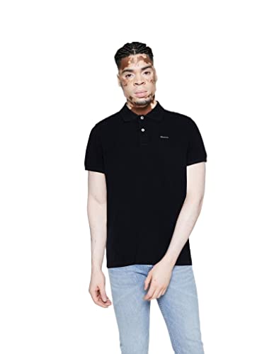 GANT Herren MD. SS Pique Rugger Polohemd, Evening Blue, XXS von GANT