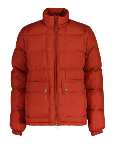 GANT Herren MID DOWN Jacket Jacke, Iron RED, XXL von GANT