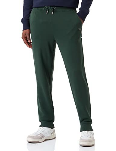 GANT Herren ORIGINAL Sweat Pants Freizeithose, Storm Green, XS von GANT